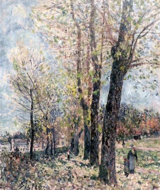 Paisaje en los alrededores de Moret