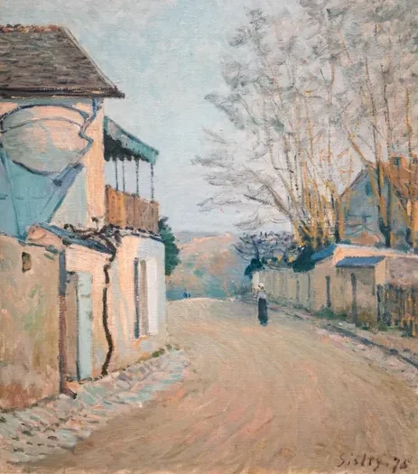 Rue de la princesse, l'hiver