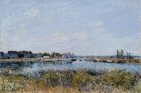 Saint-Mammès, le matin