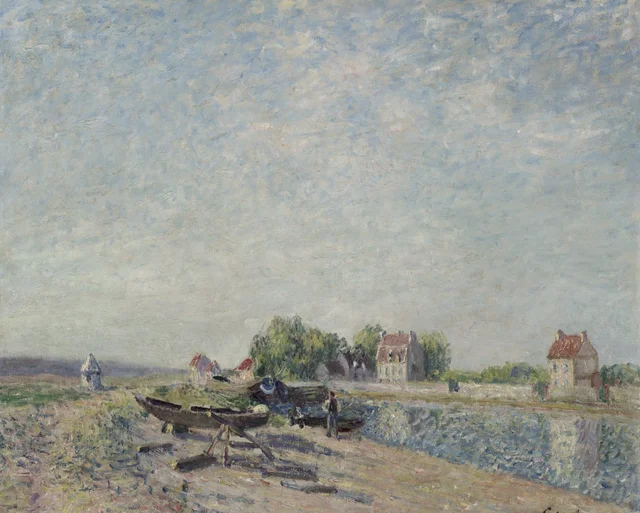 Saint-Mammès, canal del Loing, Alfred Sisley