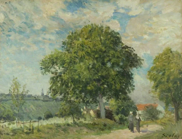 La entrada del pueblo