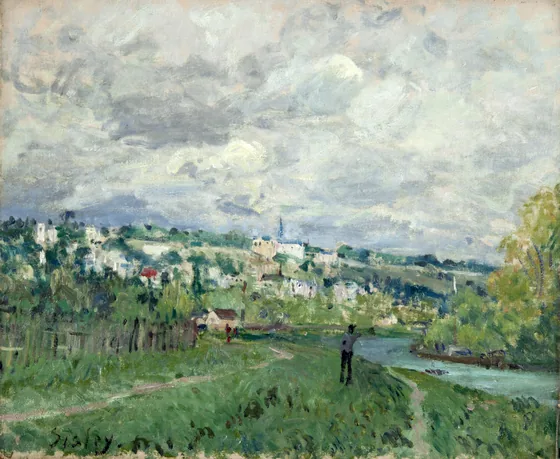 The Seine near Saint-Cloud