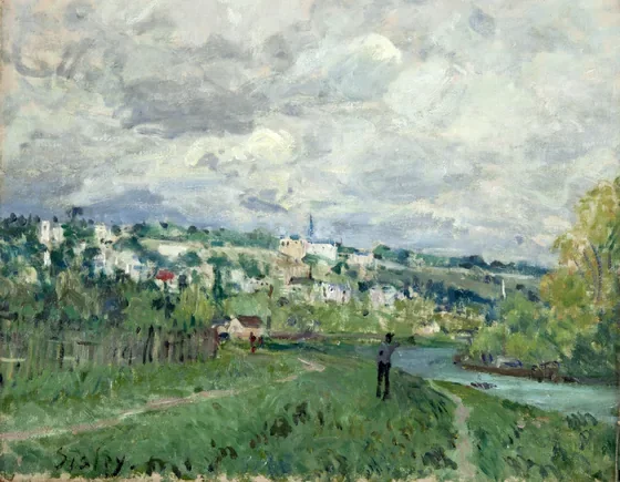 The Seine near Saint-Cloud