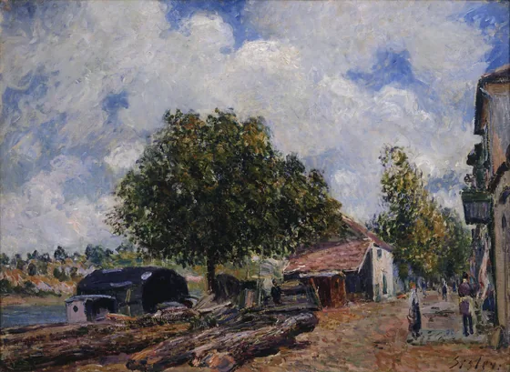 Timber Yard at Saint-Mammès