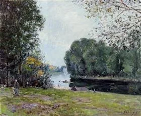 Un Tournant du Loing - Été