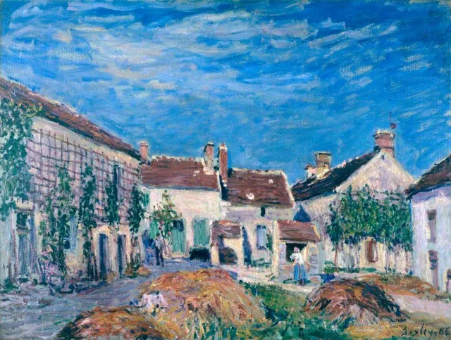 レ・サブロンの中庭