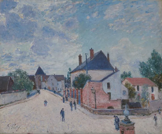 Une Rue à Moret