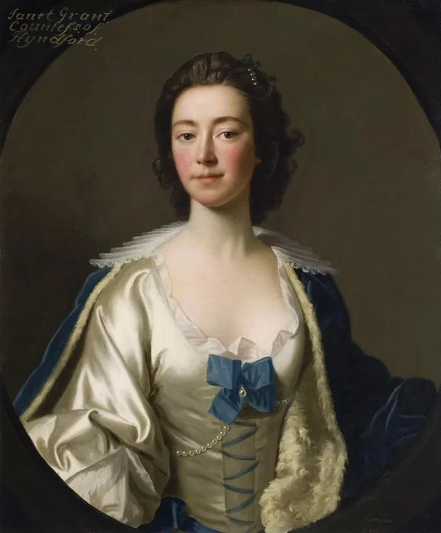 Janet Carmichael, Later Countess of Hyndford, Allan Ramsay