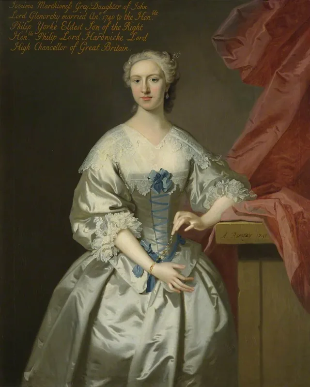 Lady Jemima Campbell, Marchioness Grey, Countess of Hardwicke (1722–1797), Allan Ramsay