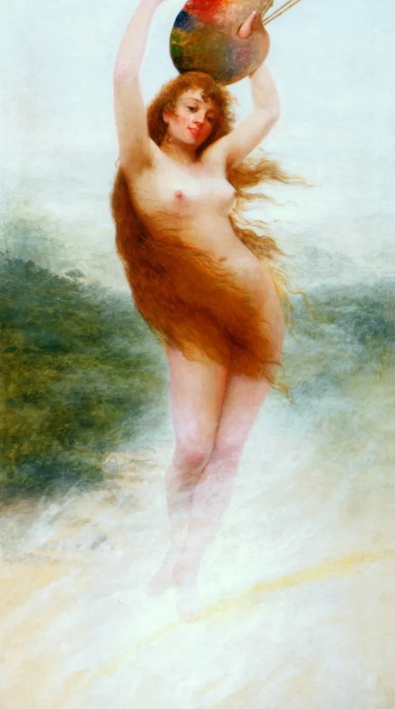 A Pintura (Alegoria), Almeida Júnior