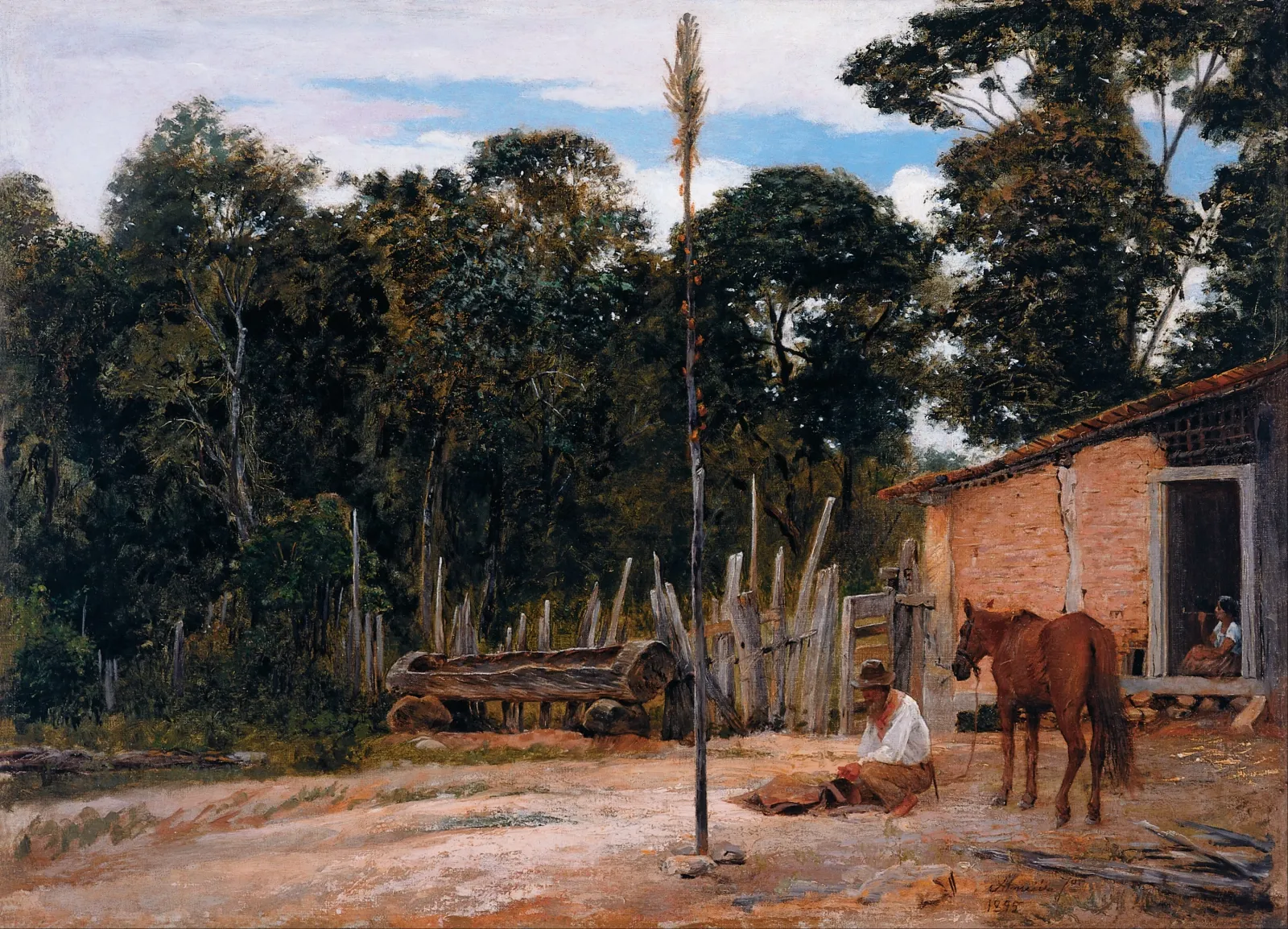 Apertando o Lombilho, Almeida Júnior