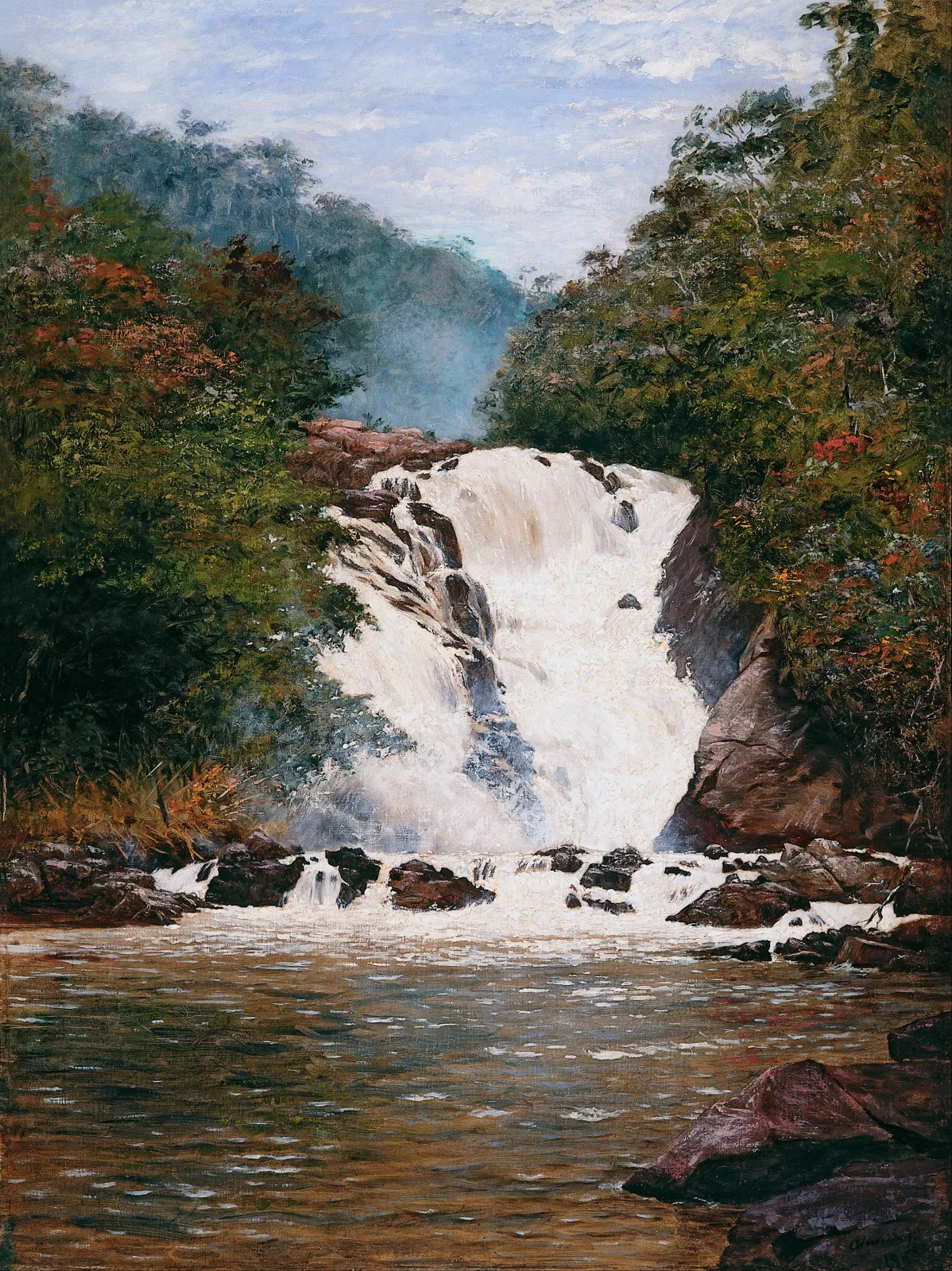 Cascata de Votorantim, Almeida Júnior