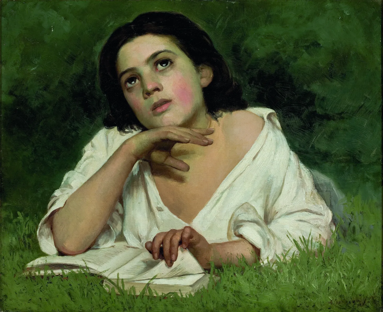 Moça com Livro, Almeida Júnior