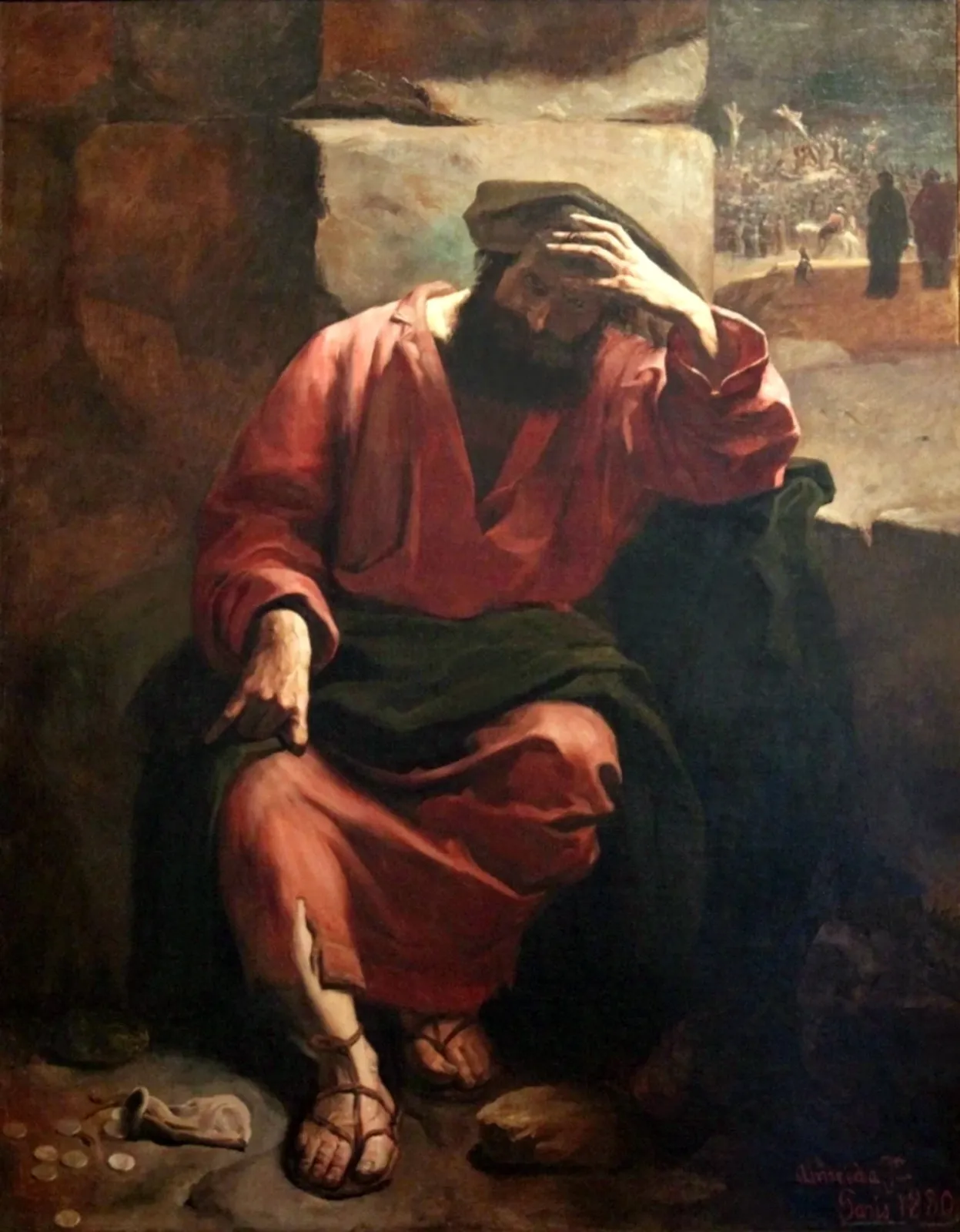 Remorso de Judas, Almeida Júnior