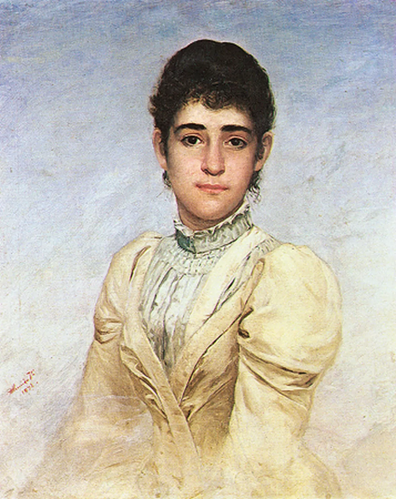Retrato de D. Joana Liberal da Cunha, Almeida Júnior