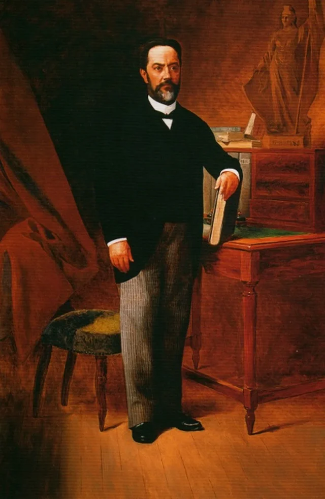 Portrait of Dr. Manoel Lopes de Oliveira
