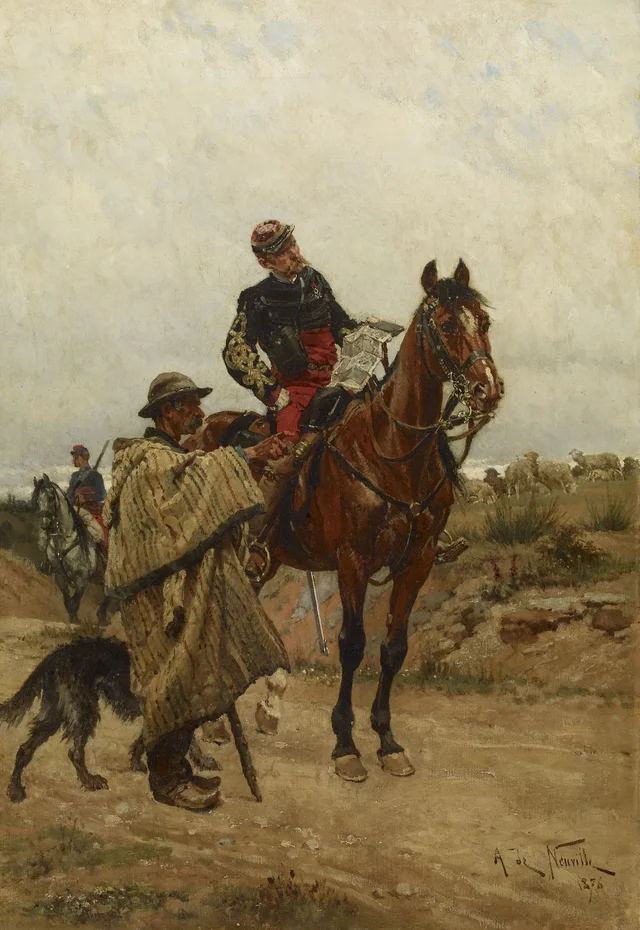 A informação, Alphonse de Neuville