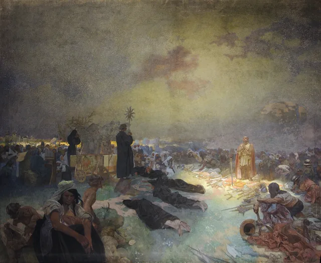 After the Battle of Vítkov