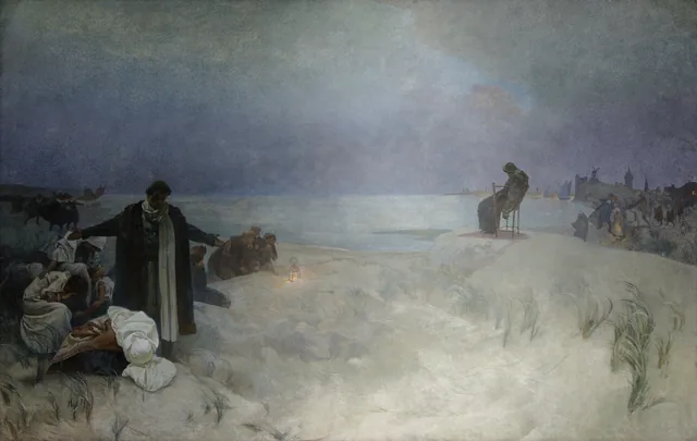 Jan Amos Komenský, Alphonse Mucha