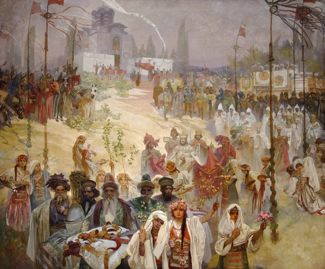 The Coronation of the Serbian Tsar Stefan Dušan