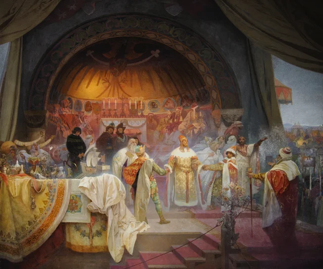 King Přemysl Otakar II, Alphonse Mucha