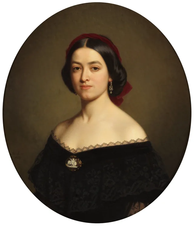 身元不明の女、1859年