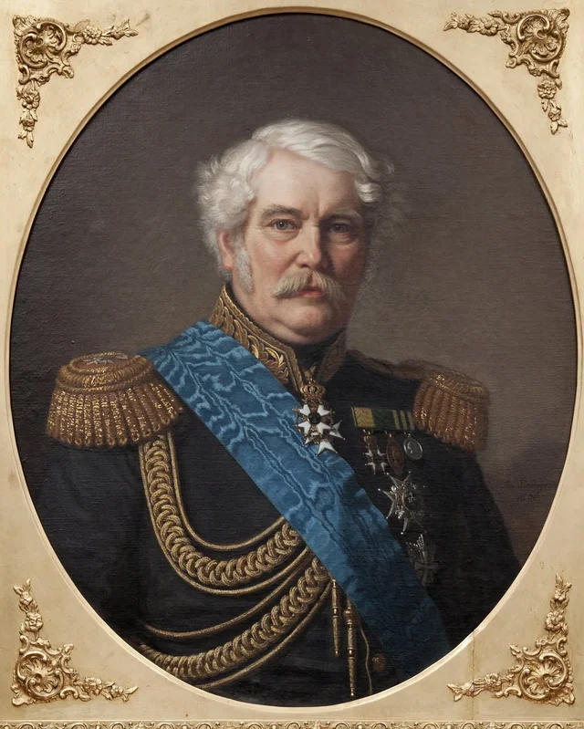 将軍、教育者、政治家ヨハン・ペーテル・レフレーン（1784-1862）、マリア・アントワネッタ・ヘドマンの夫