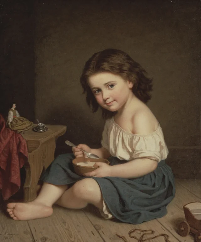 El desayuno, Amalia Lindegren