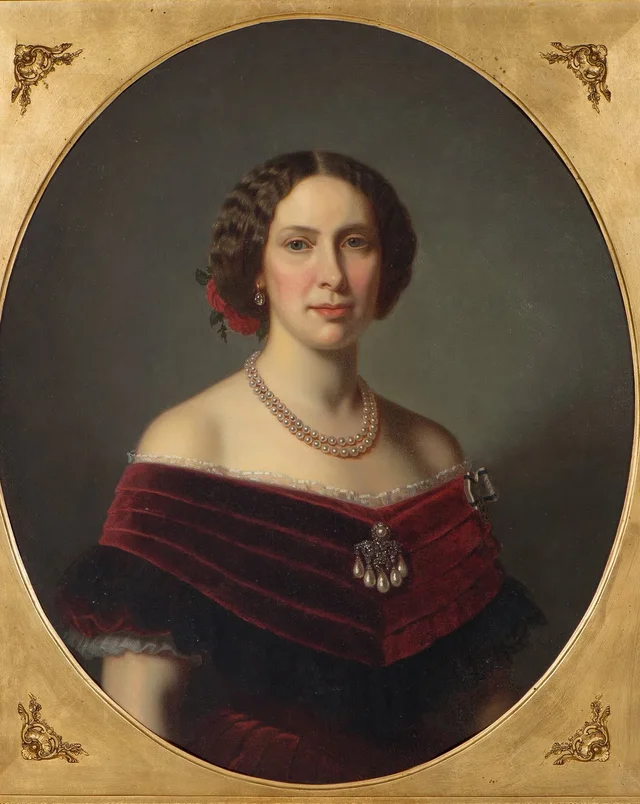 スウェーデンおよびノルウェー王カール15世の妃、ネーデルラント王女ロヴィーサ（1828-1871）