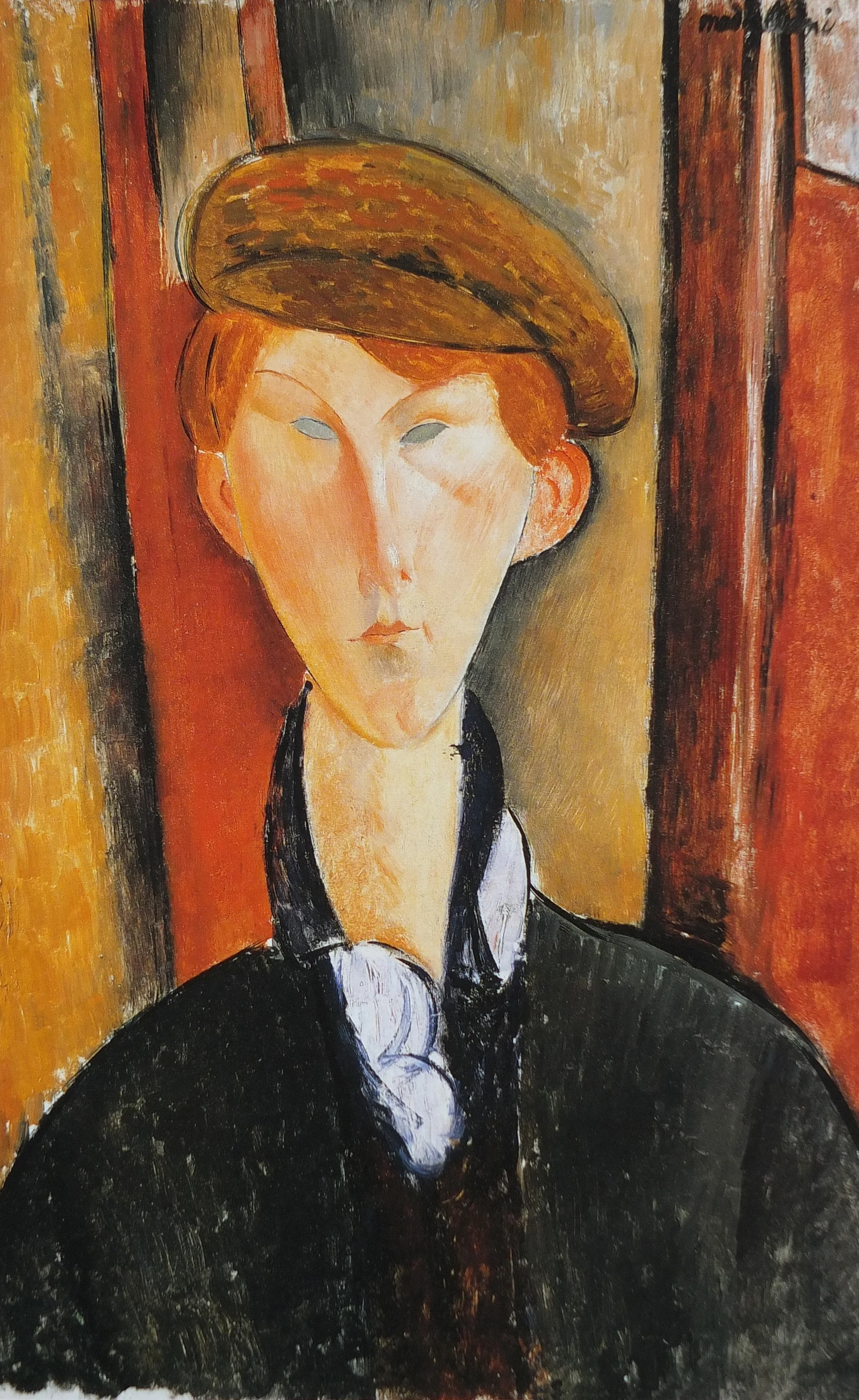 Jeune homme à la casquette, Amedeo Modigliani