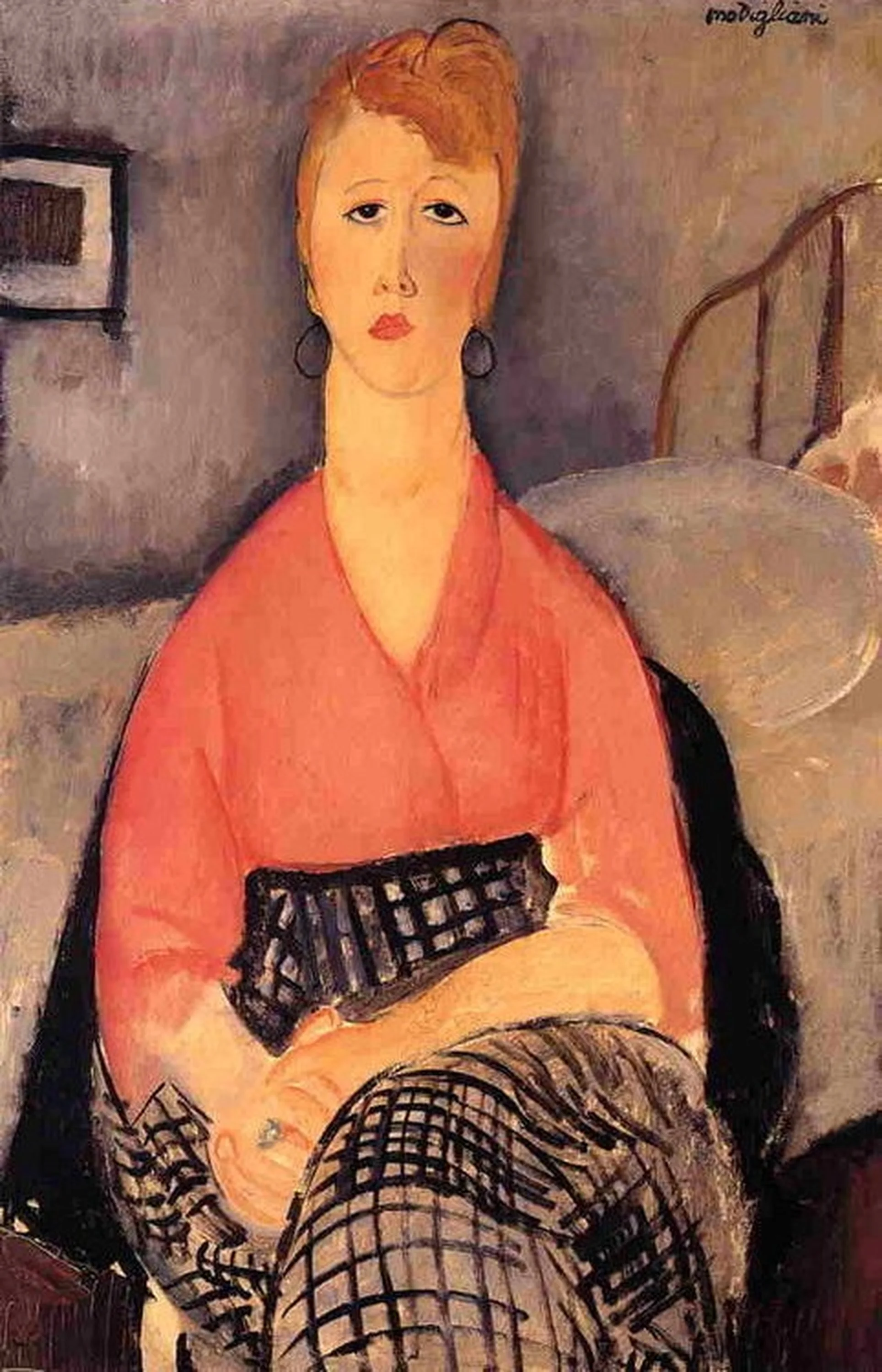 La Blouse rose, Amedeo Modigliani