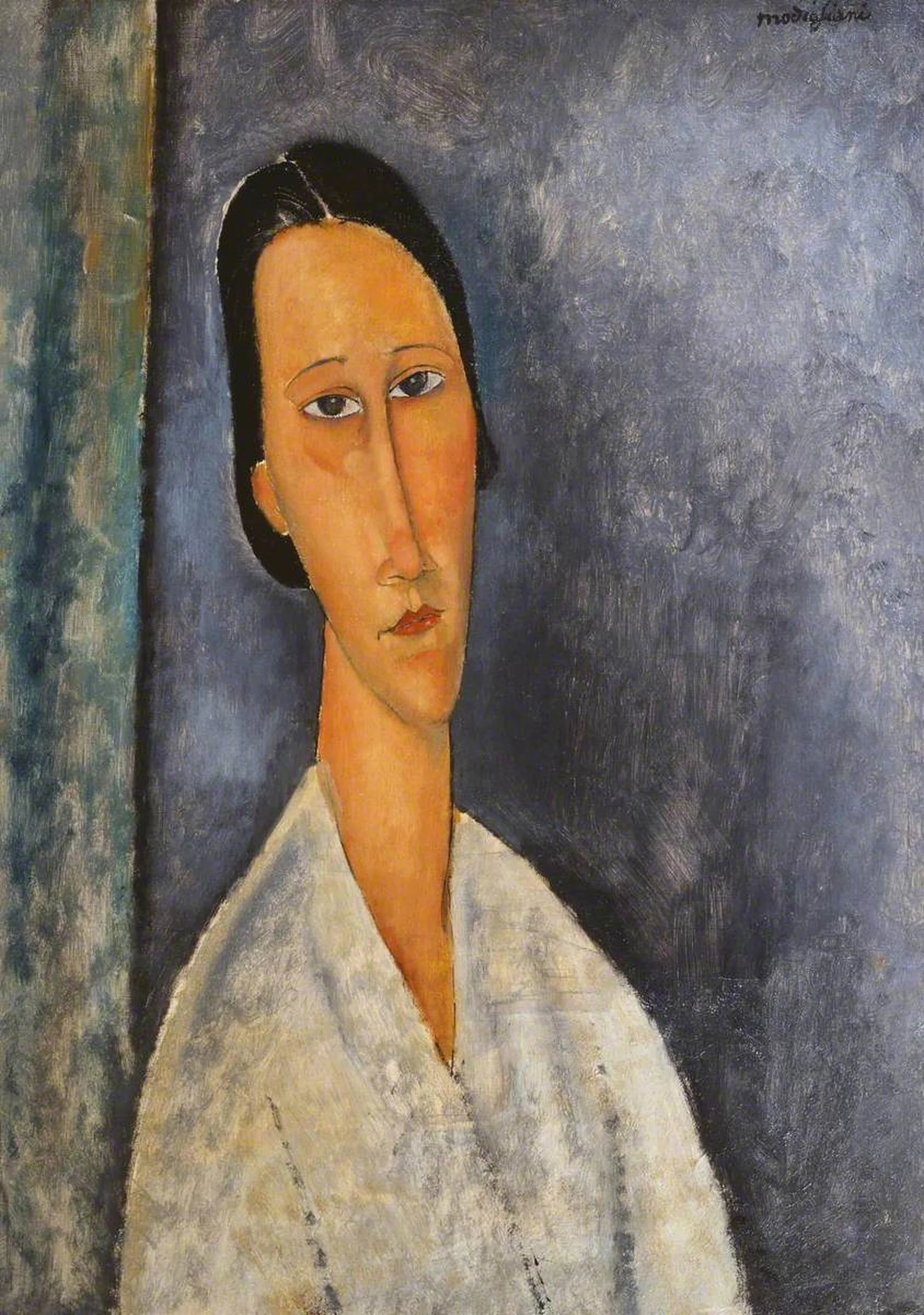 La Zborowska en buste, Amedeo Modigliani