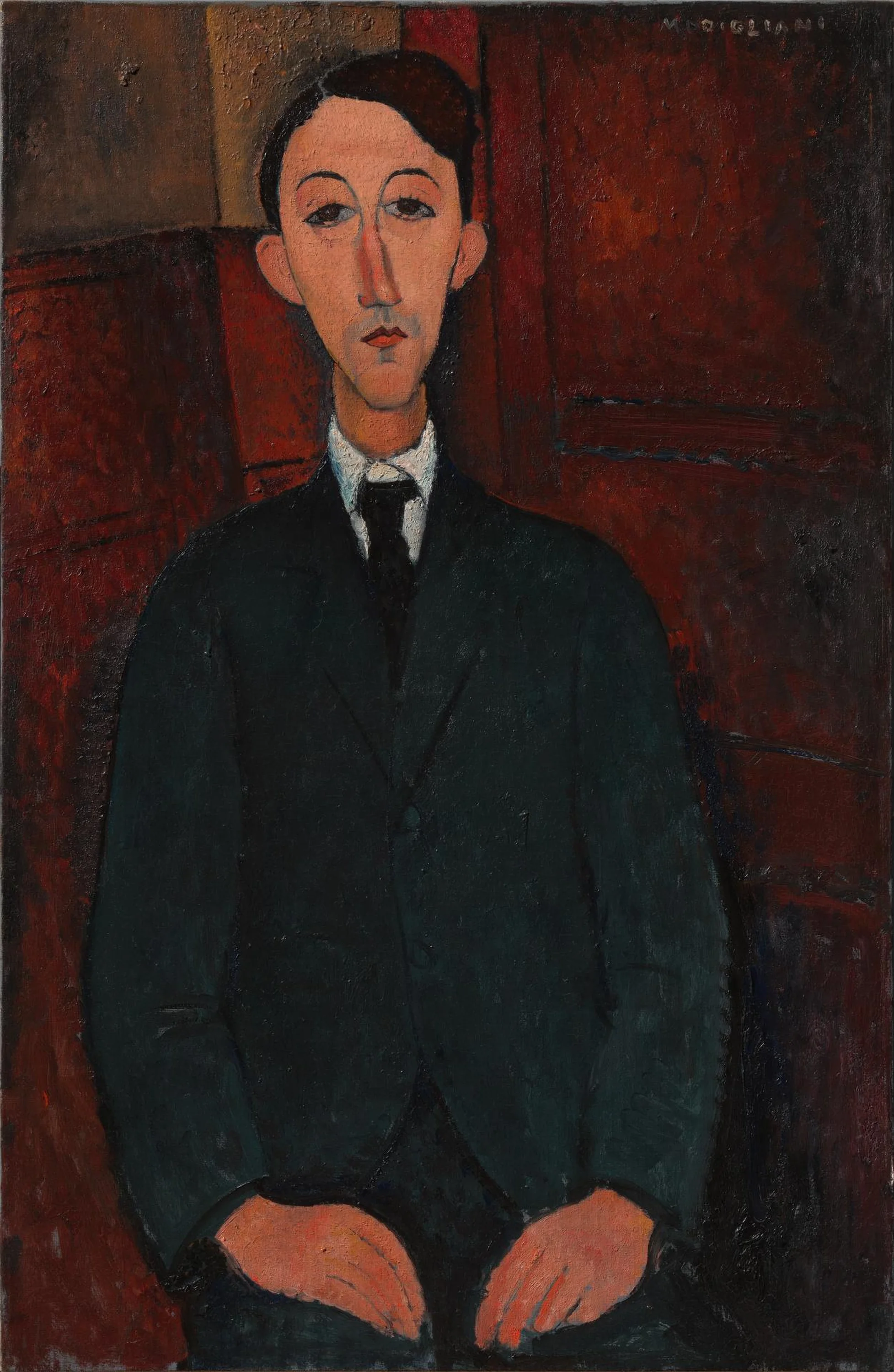 Portrait of the painter Manuel Humbert, Amedeo Modigliani