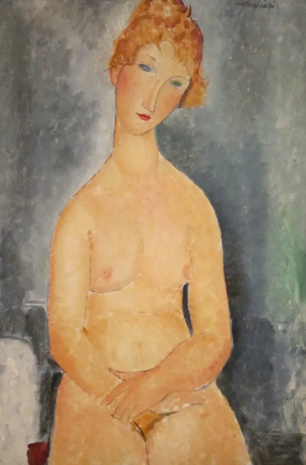 Nu assis, Amedeo Modigliani