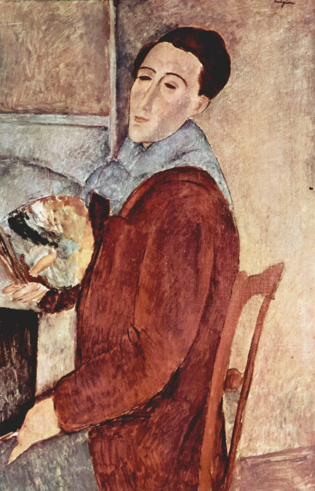 Autoportrait, Amedeo Modigliani