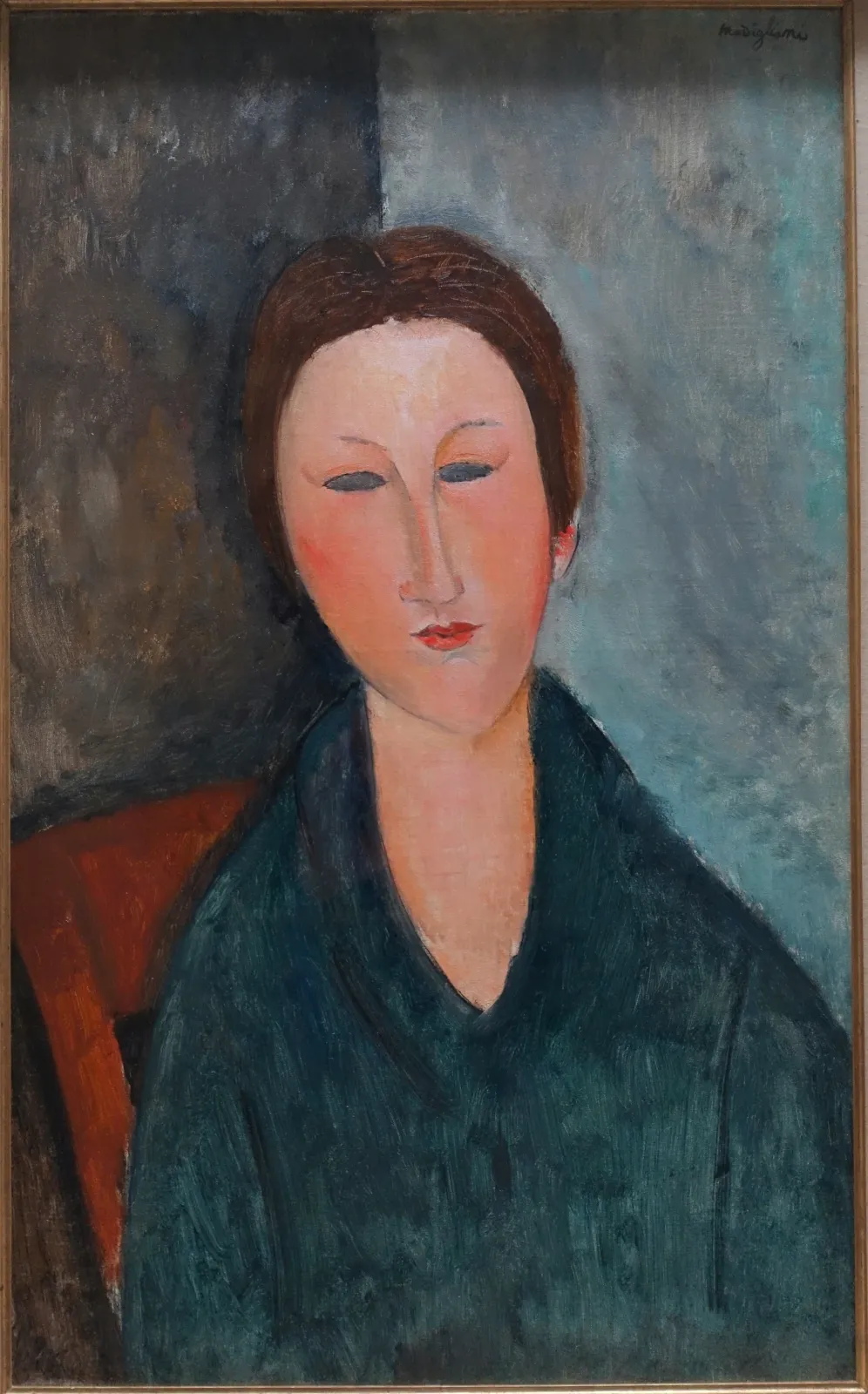 Buste de jeune fille (Mademoiselle Marthe), Amedeo Modigliani