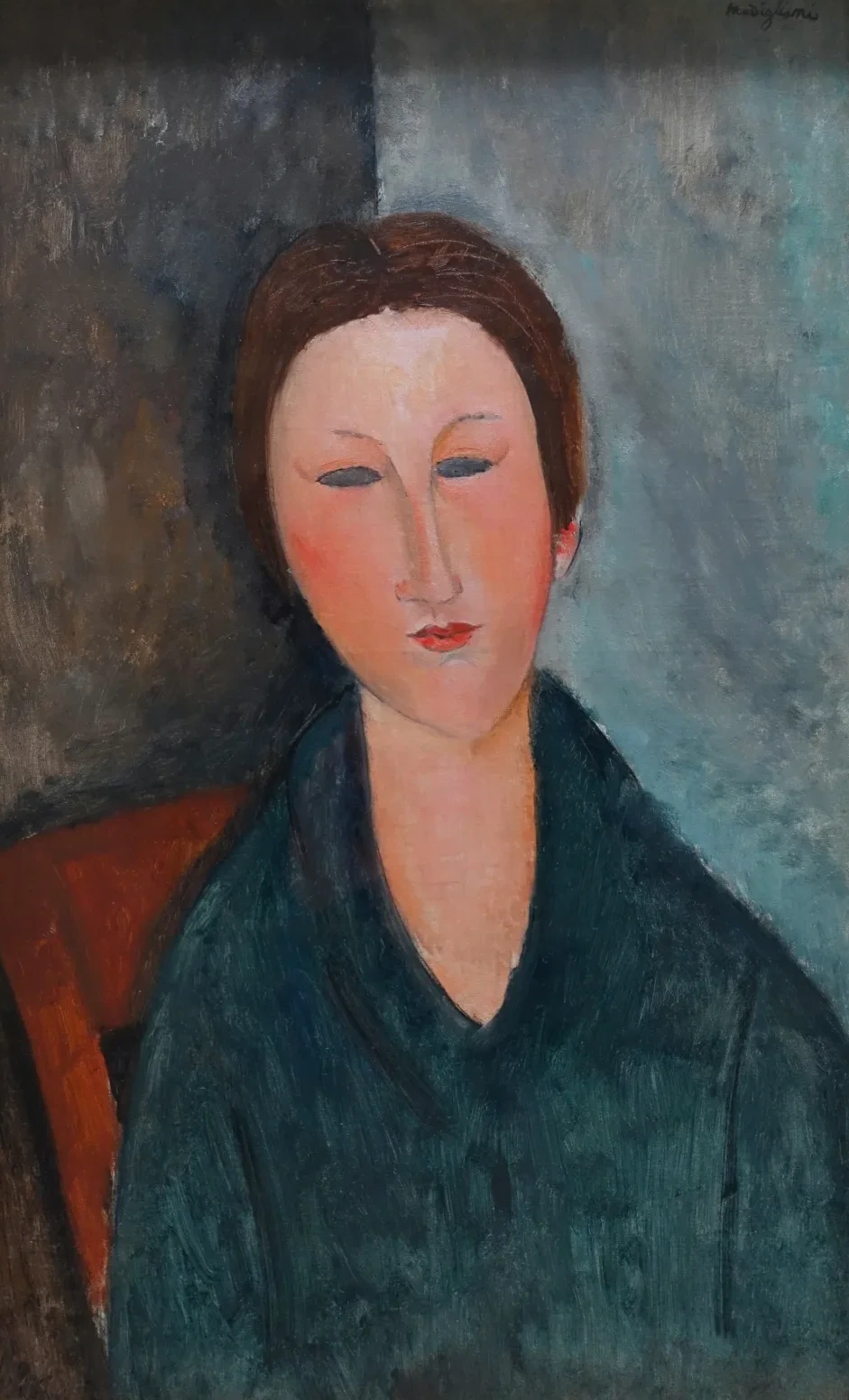 Buste de jeune fille (Mademoiselle Marthe), Amedeo Modigliani