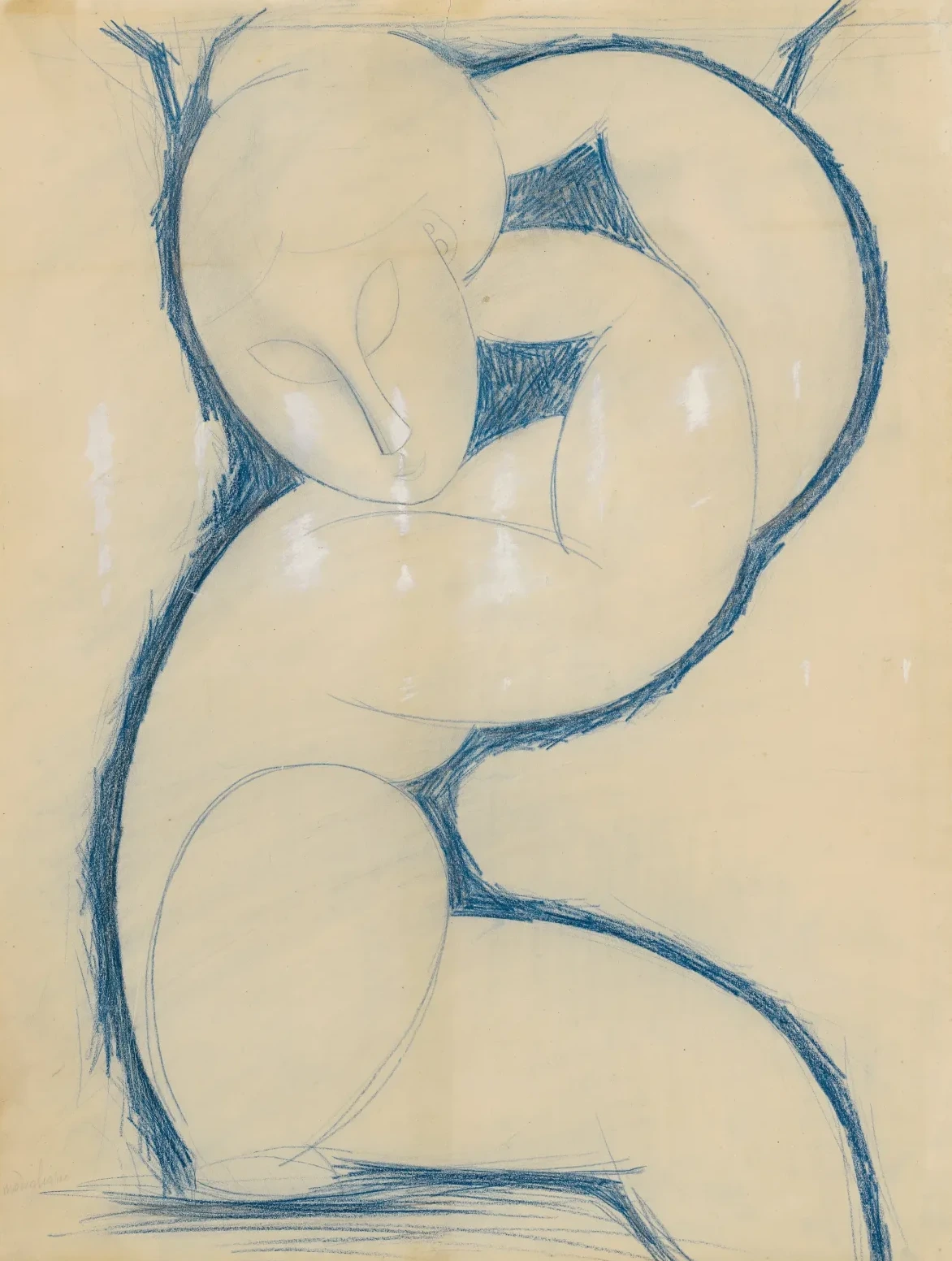 Cariatide, Amedeo Modigliani