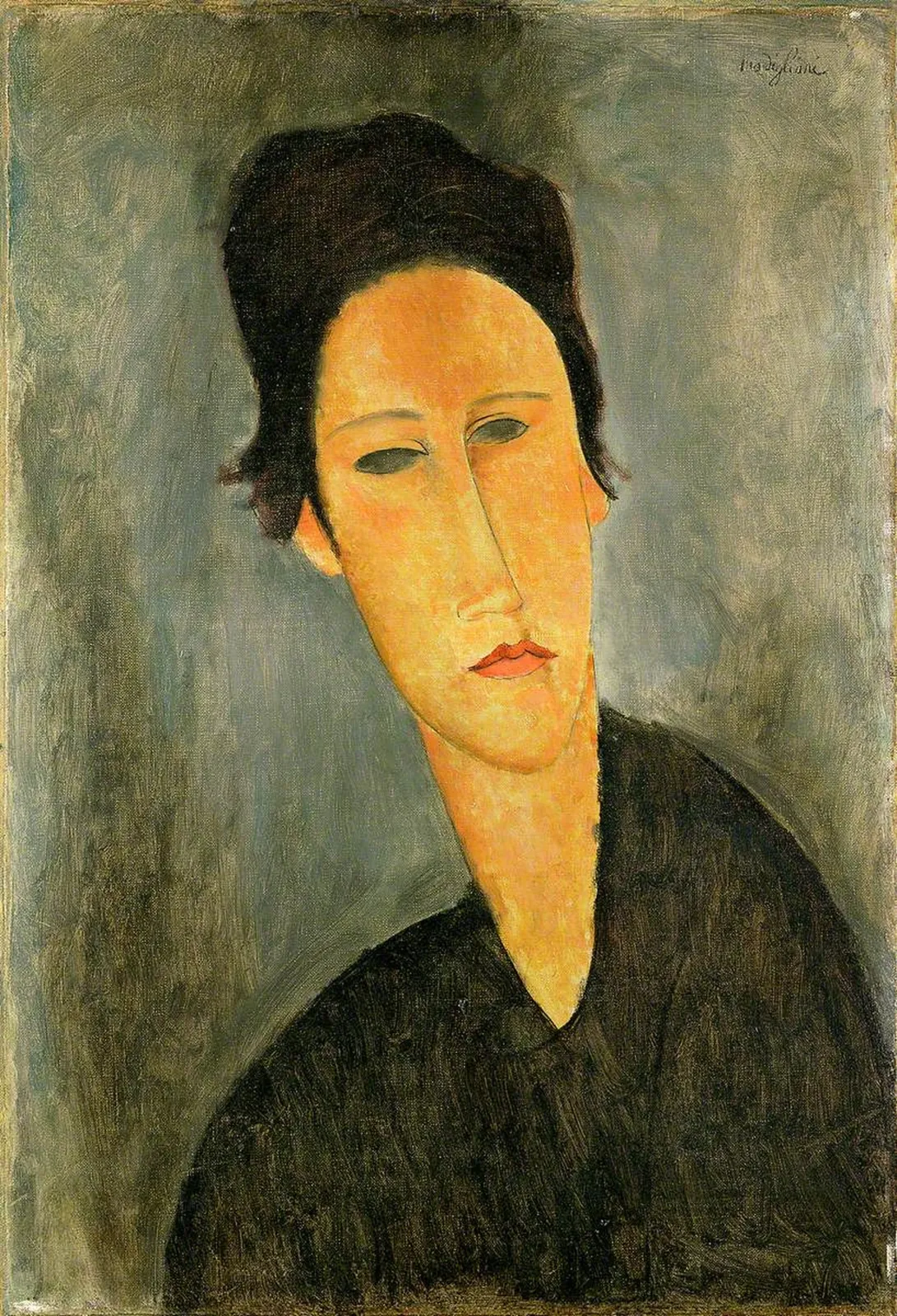 Head of a Woman (Anna Zborowska), Amedeo Modigliani