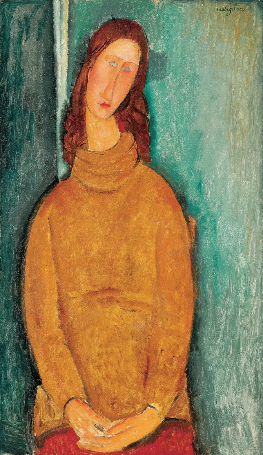 Jeanne Hébuterne au chandail jaune, Amedeo Modigliani