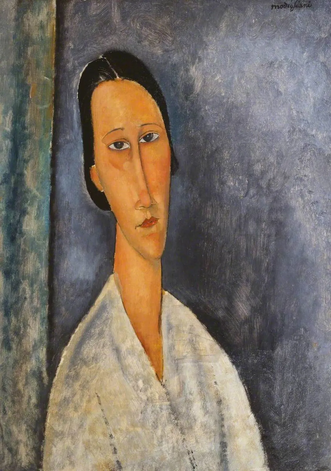 La Zborowska en buste, Amedeo Modigliani