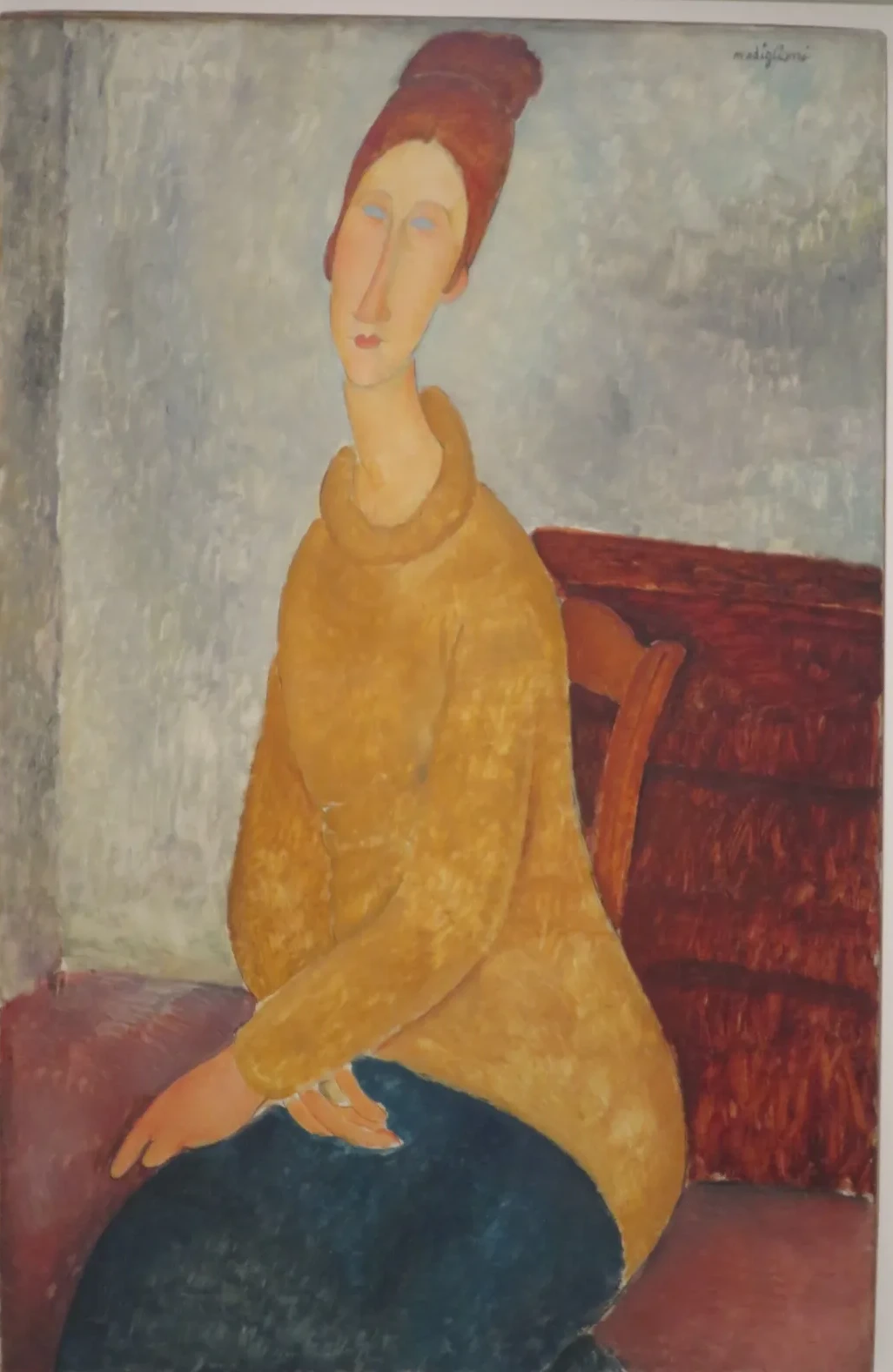 Le Sweater jaune, Amedeo Modigliani