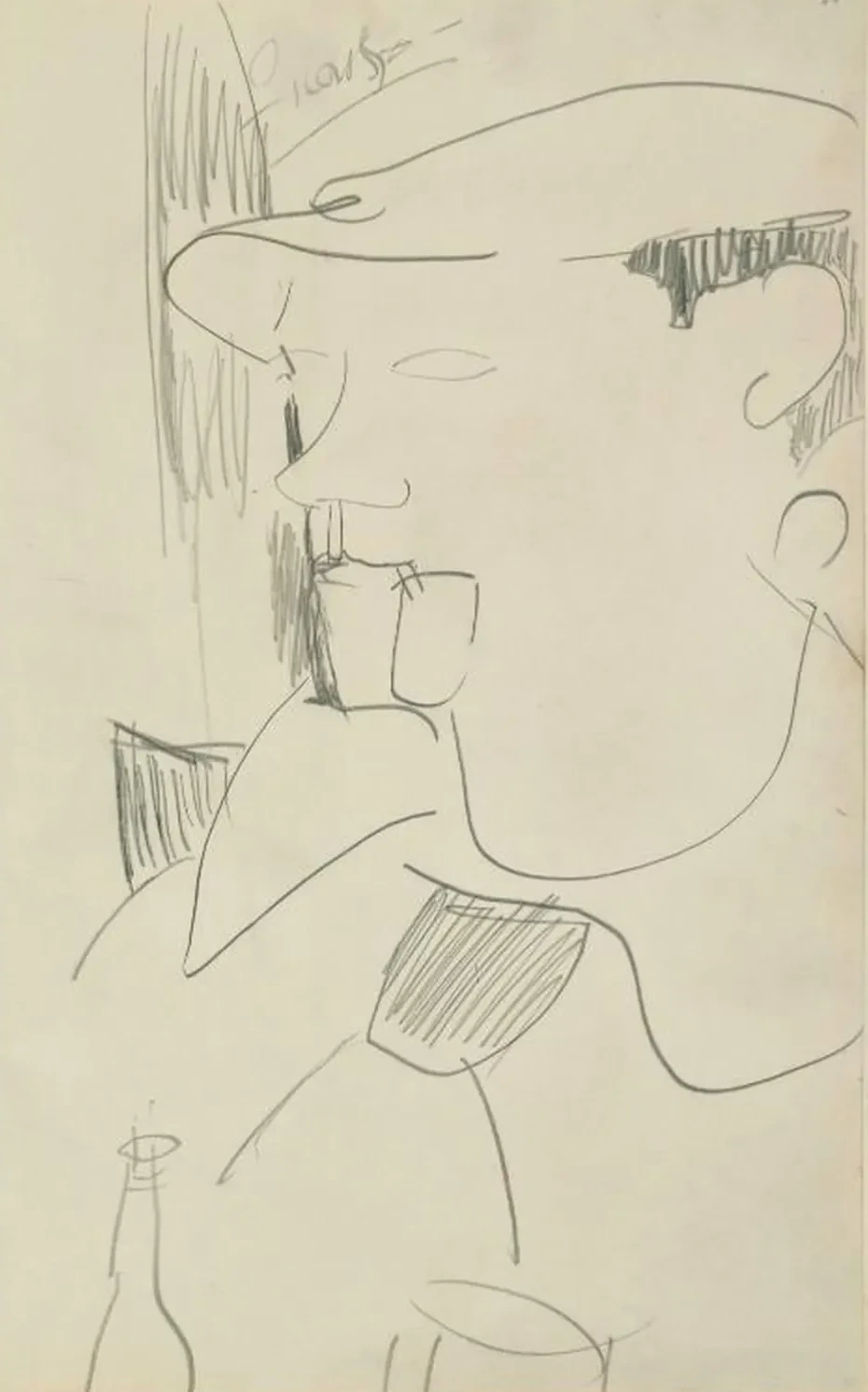 Pablo Picasso fumant, Amedeo Modigliani