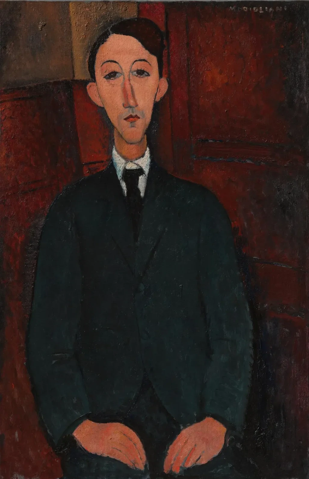 Portrait of the painter Manuel Humbert, Amedeo Modigliani