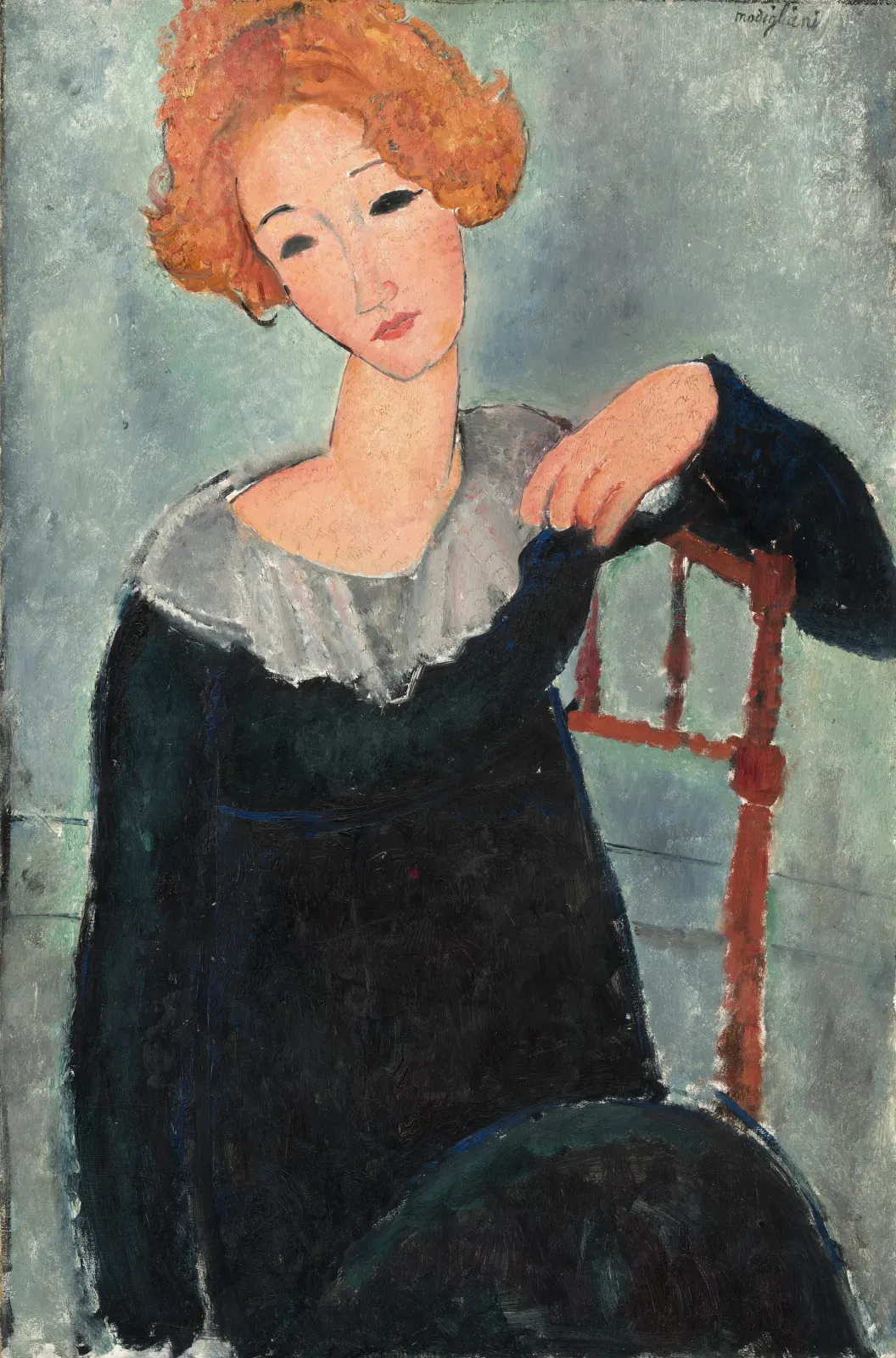 Woman with Red Hair, Amedeo Modigliani