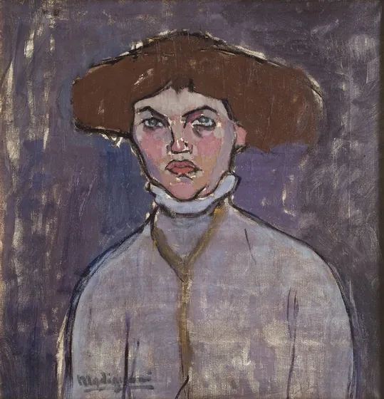 Buste de jeune femme