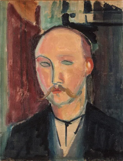 Portrait of a Man with Moustache