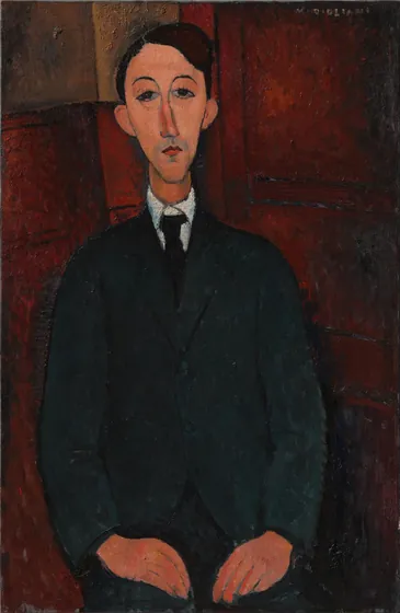 Portrait of the painter Manuel Humbert