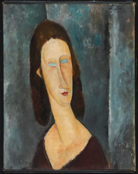 Yeux bleux (Portrait de Madame Jeanne Hébuterne)