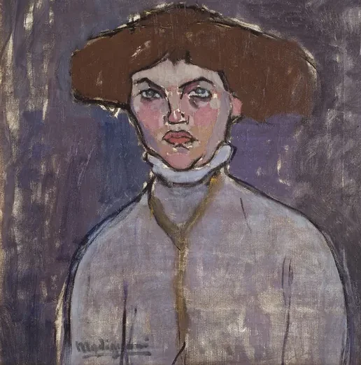 Buste de jeune femme